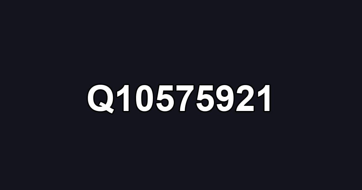 Q10575921