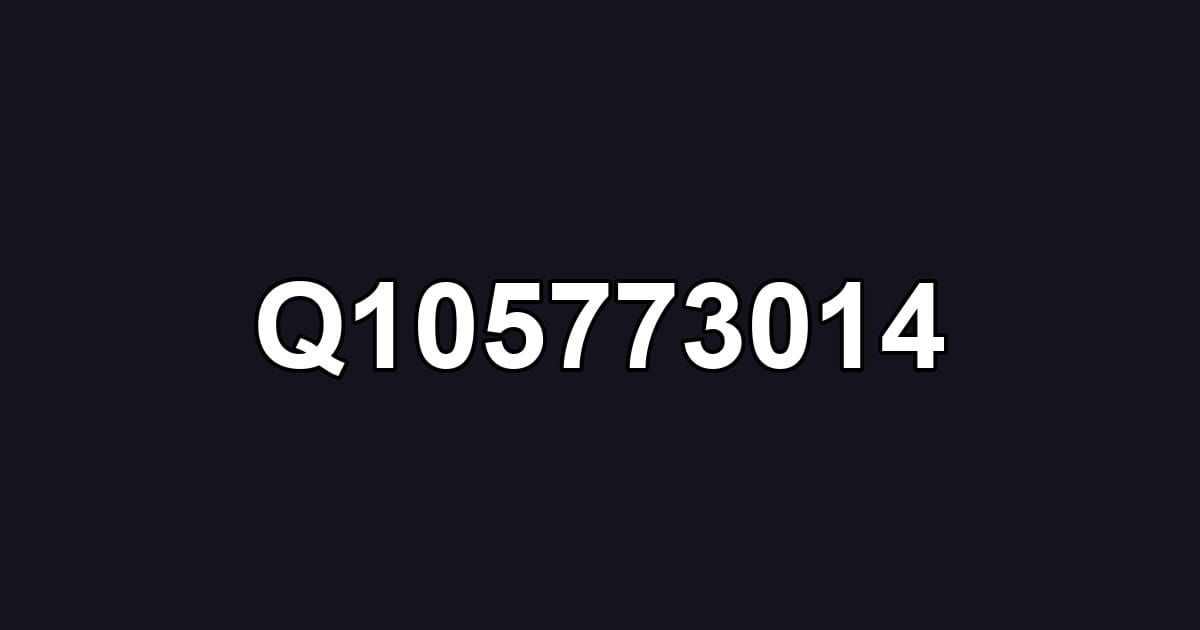 Q105773014