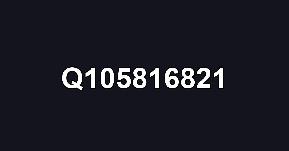 Q105816821