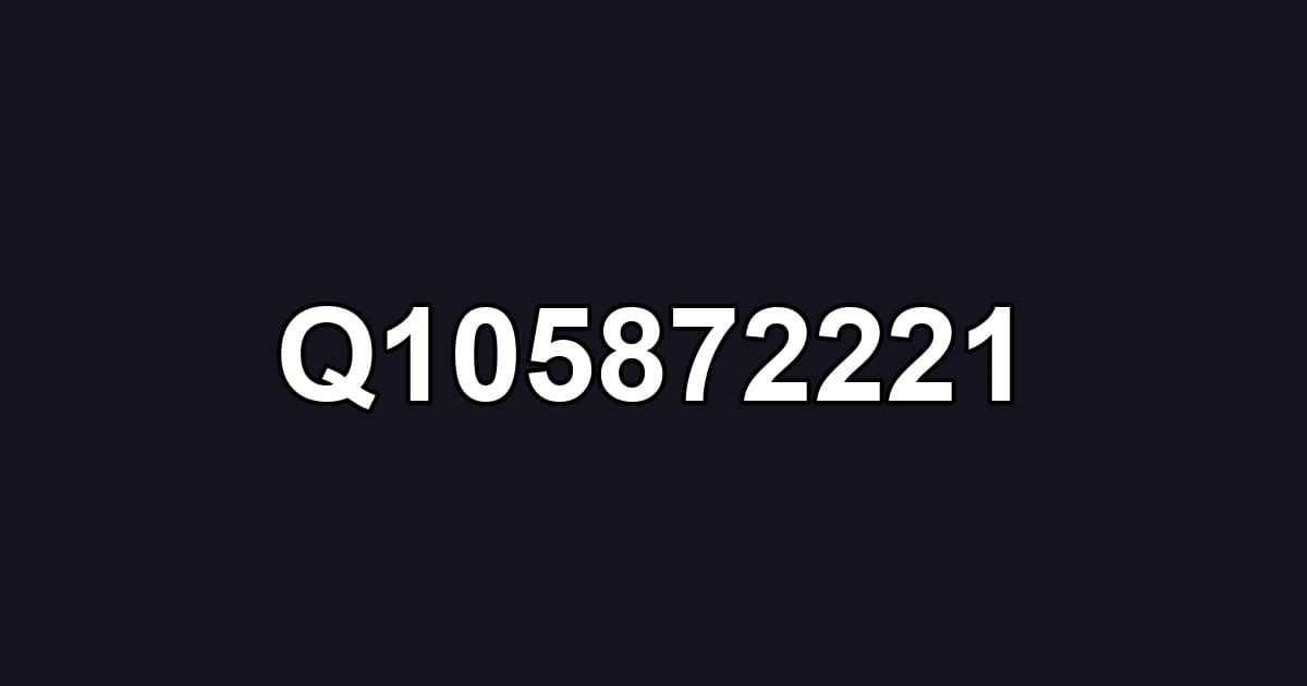 Q105872221