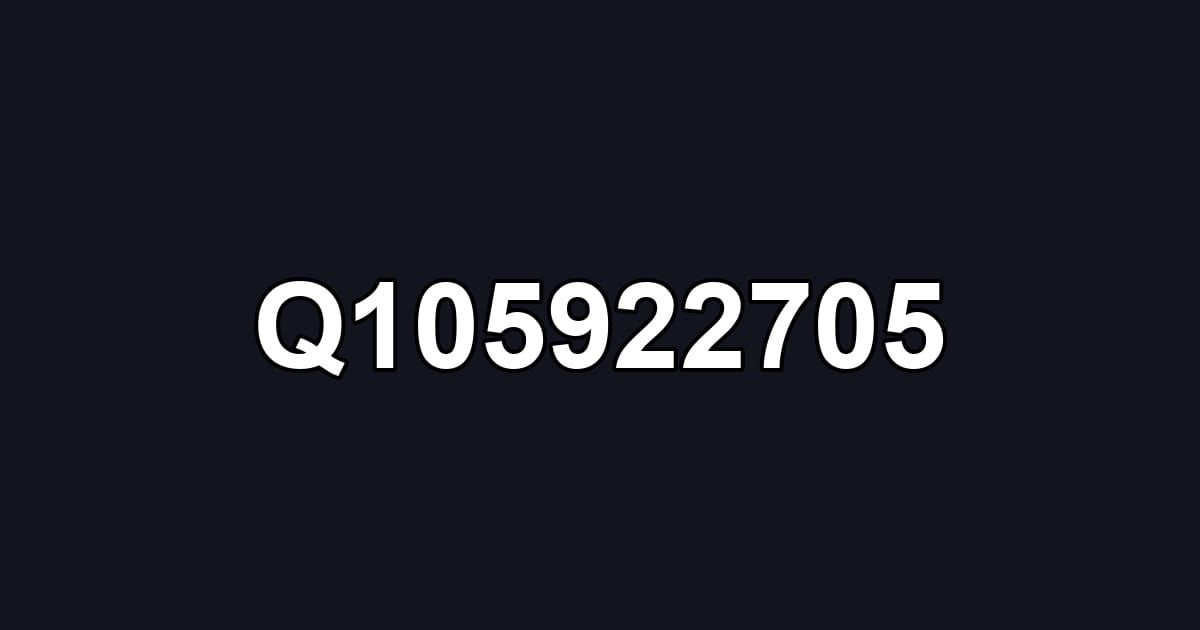 Q105922705