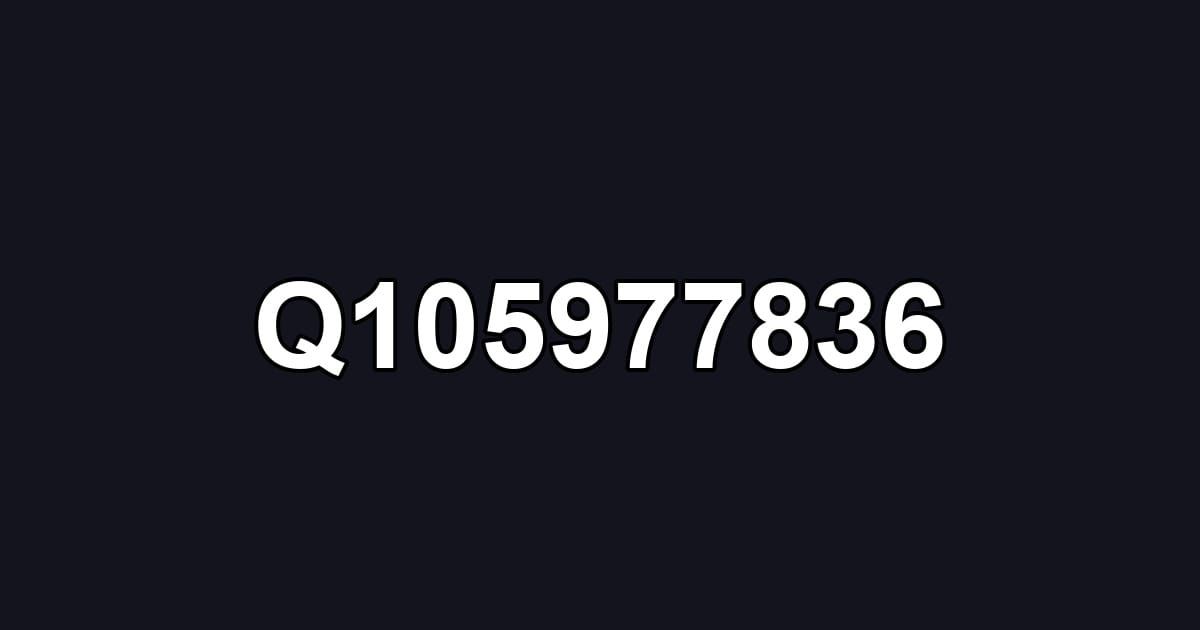 Q105977836