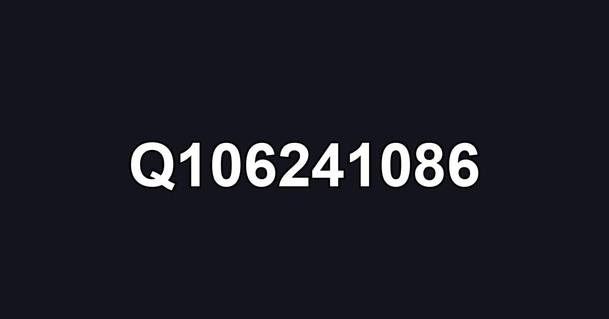 Q106241086