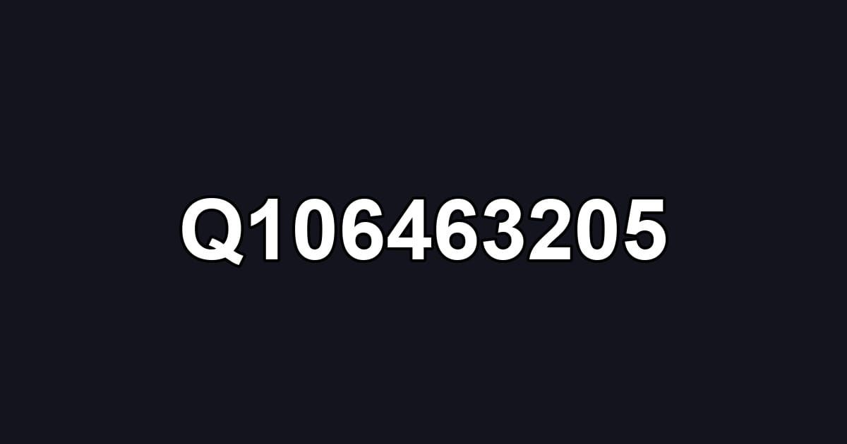 Q106463205
