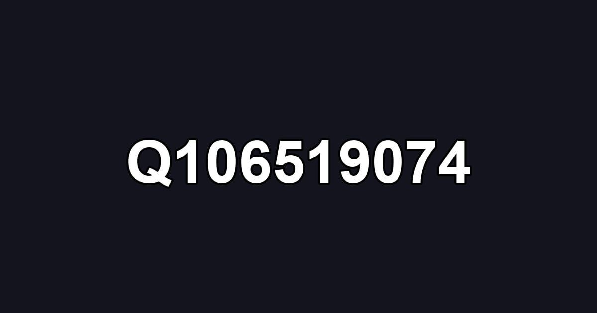 Q106519074