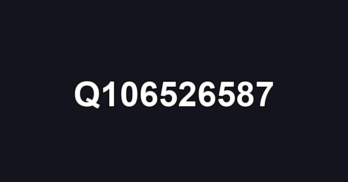 Q106526587