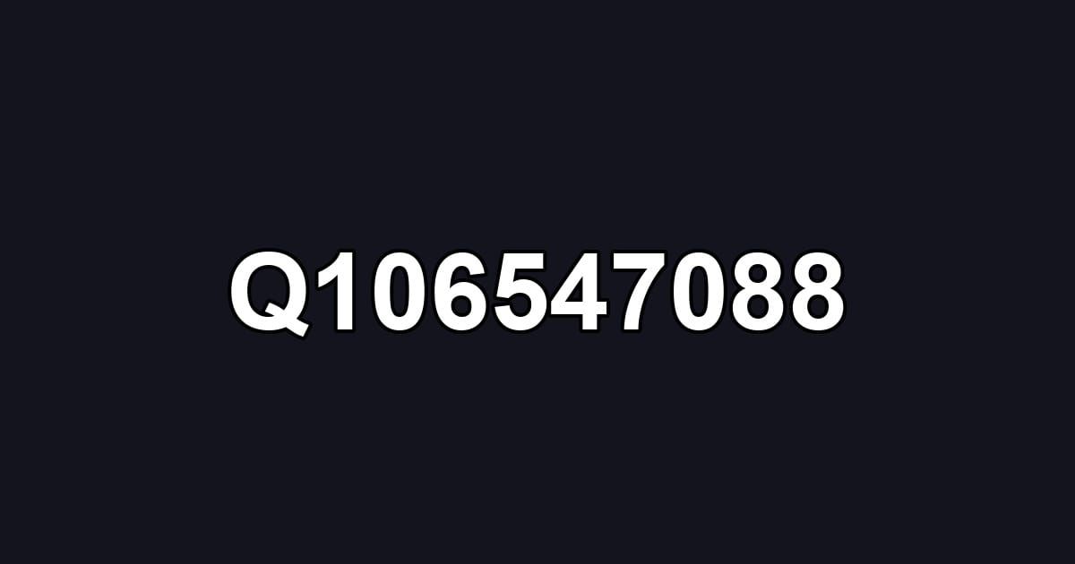 Q106547088