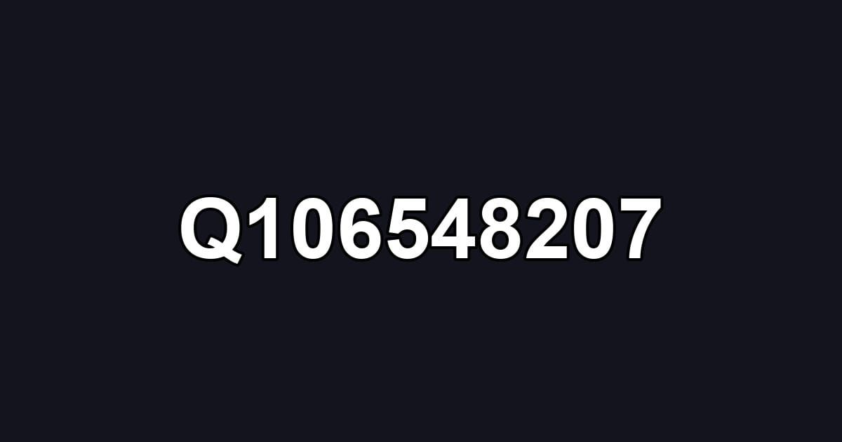 Q106548207