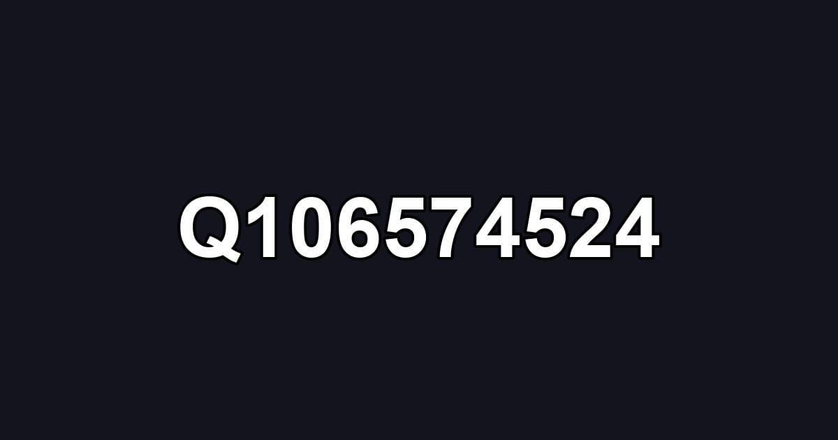 Q106574524