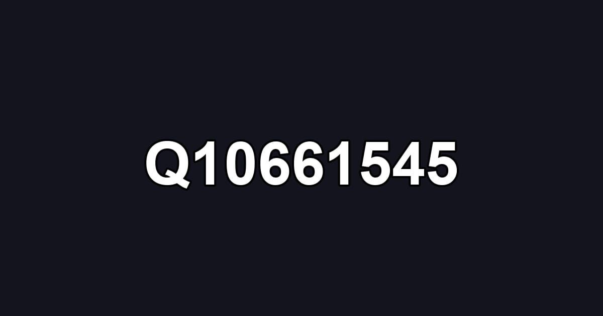 Q10661545