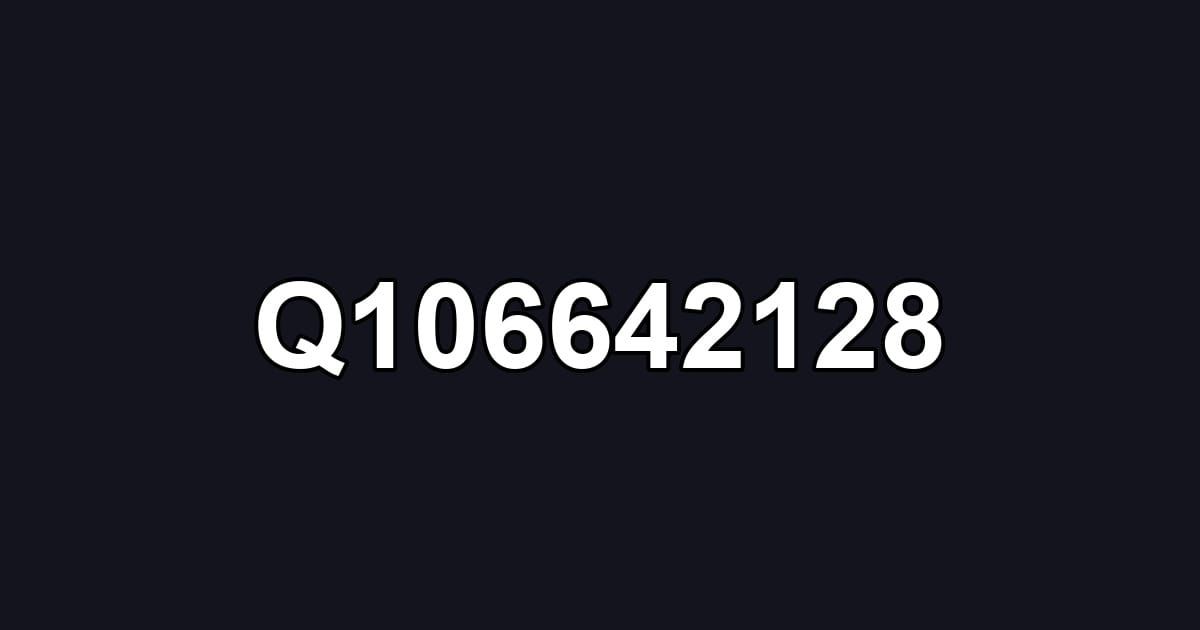 Q106642128