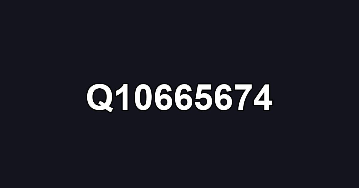 Q10665674