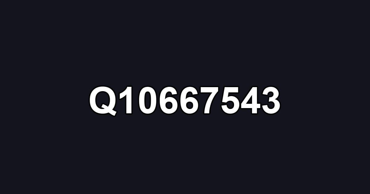 Q10667543