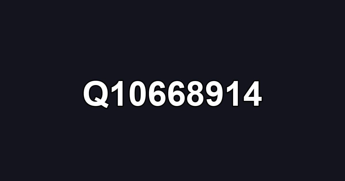 Q10668914