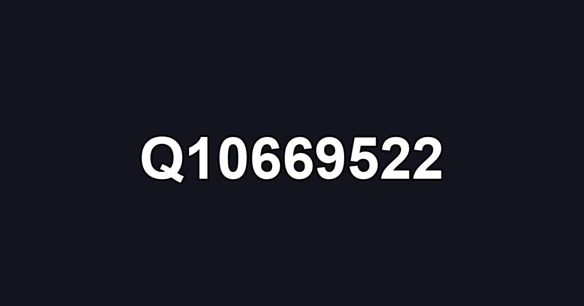 Q10669522