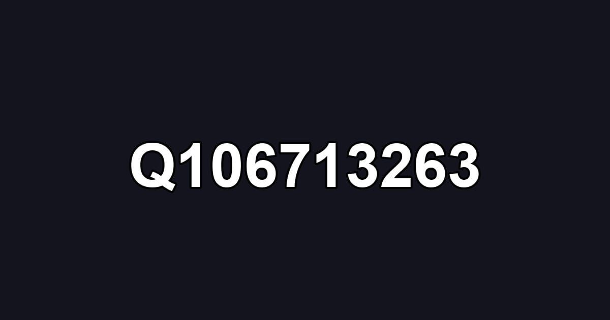 Q106713263