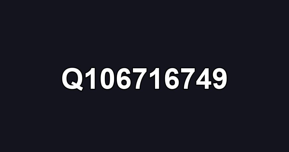 Q106716749