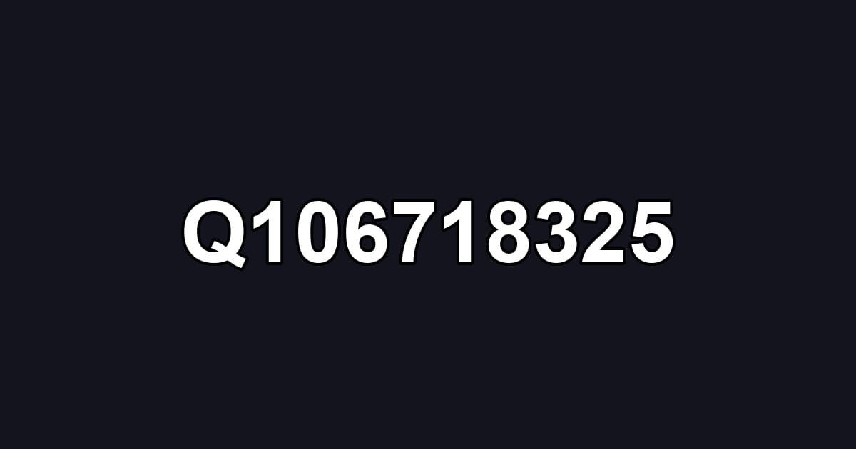 Q106718325