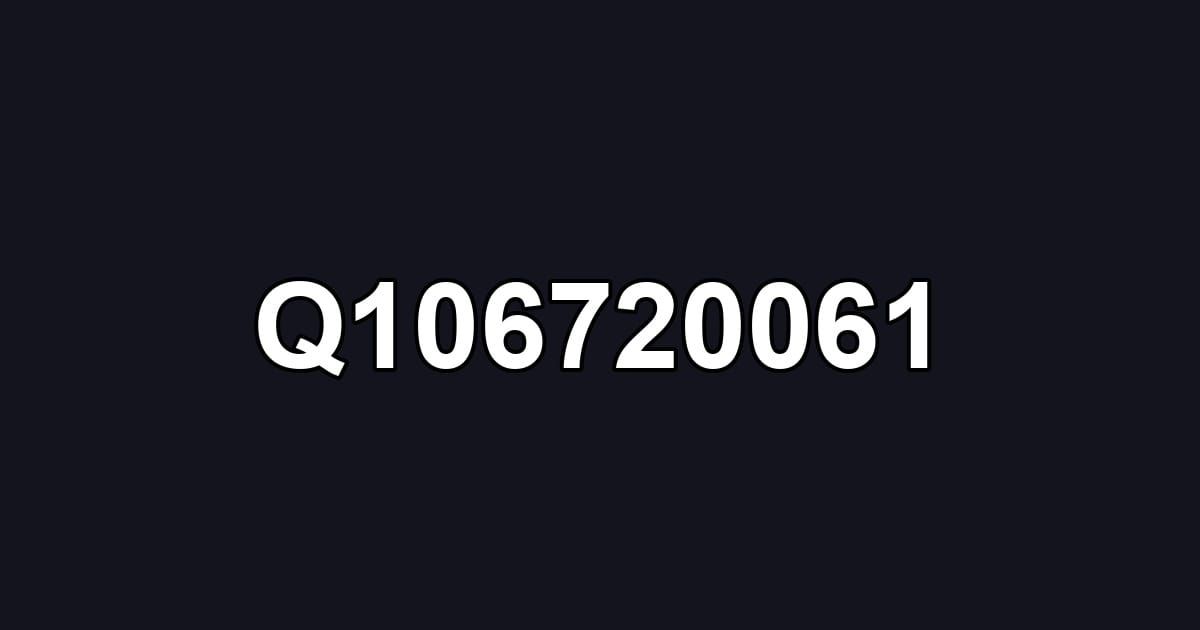 Q106720061