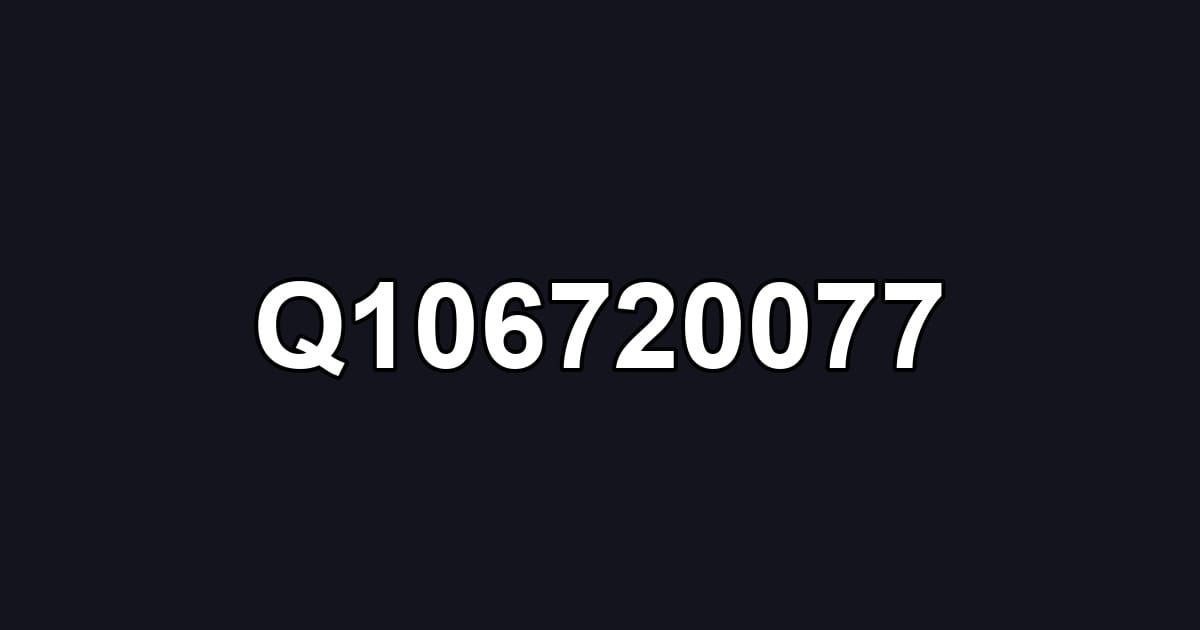 Q106720077
