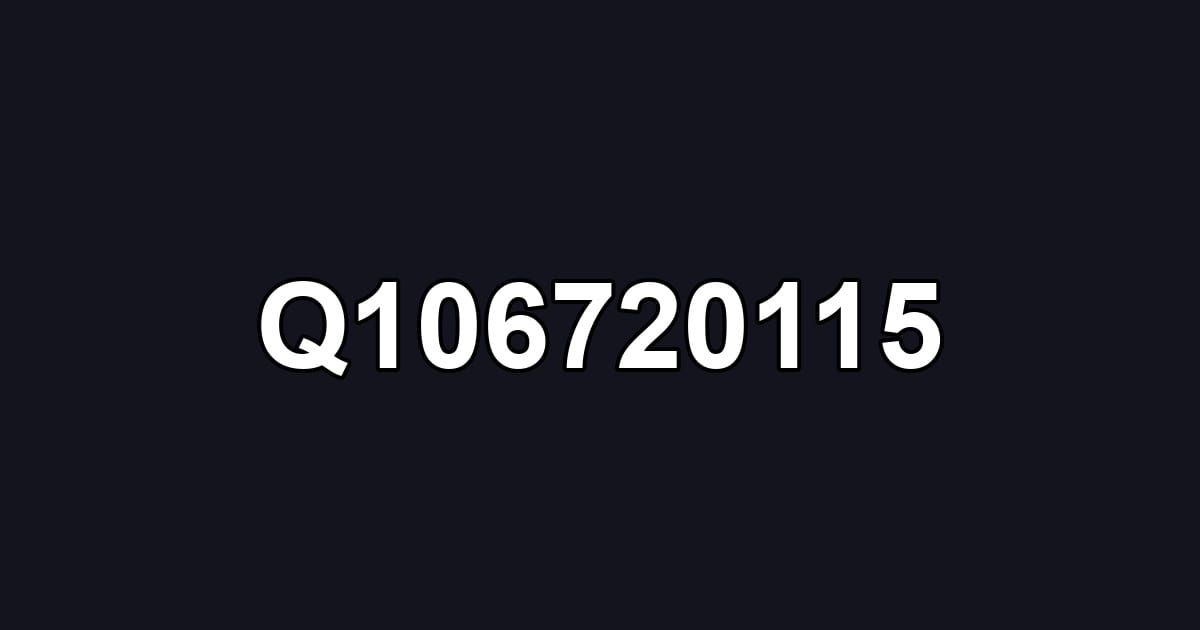 Q106720115
