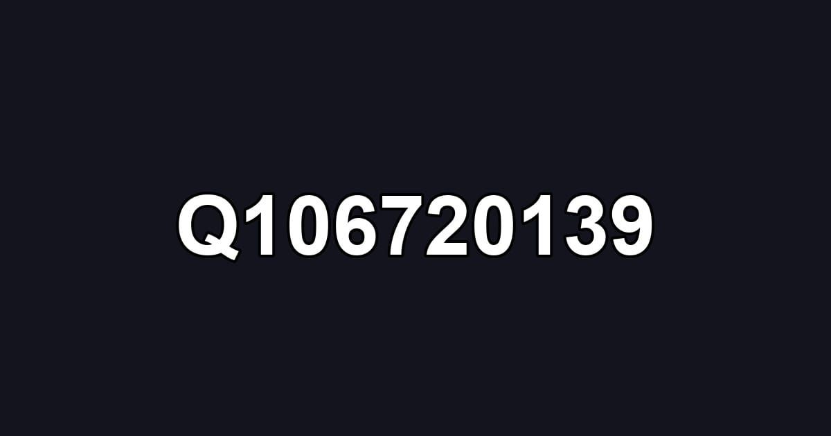 Q106720139