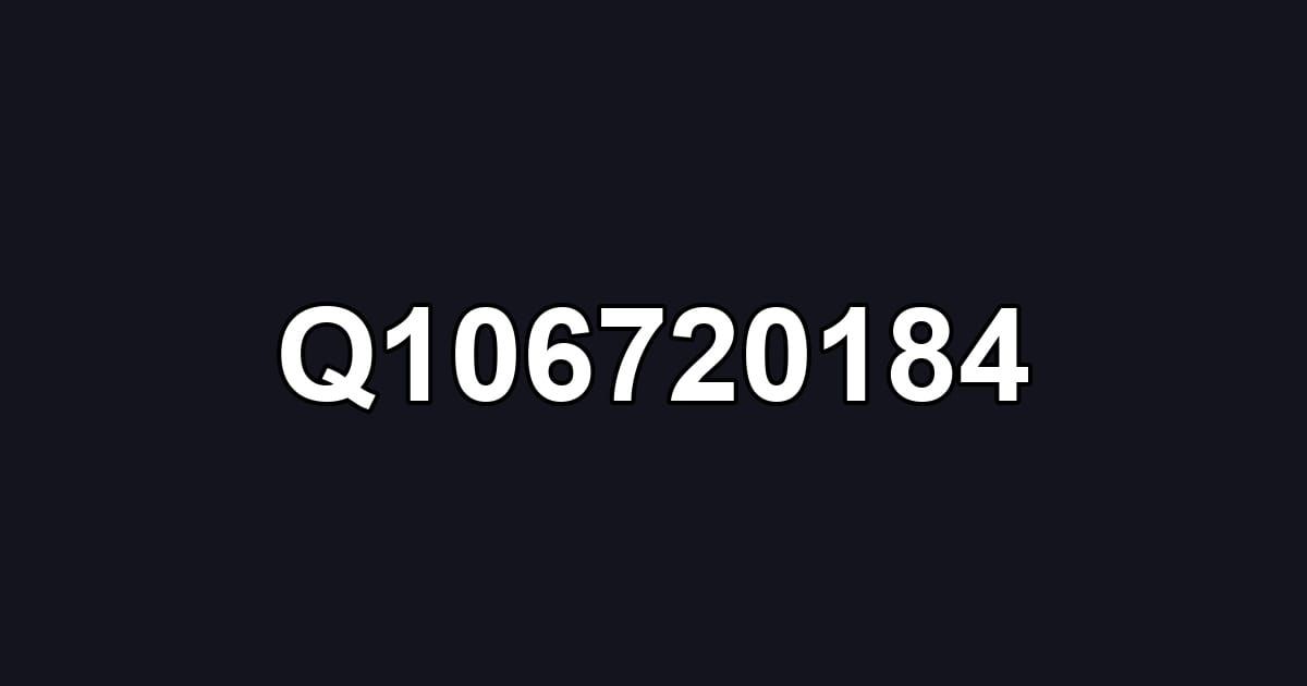 Q106720184