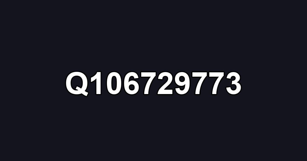 Q106729773