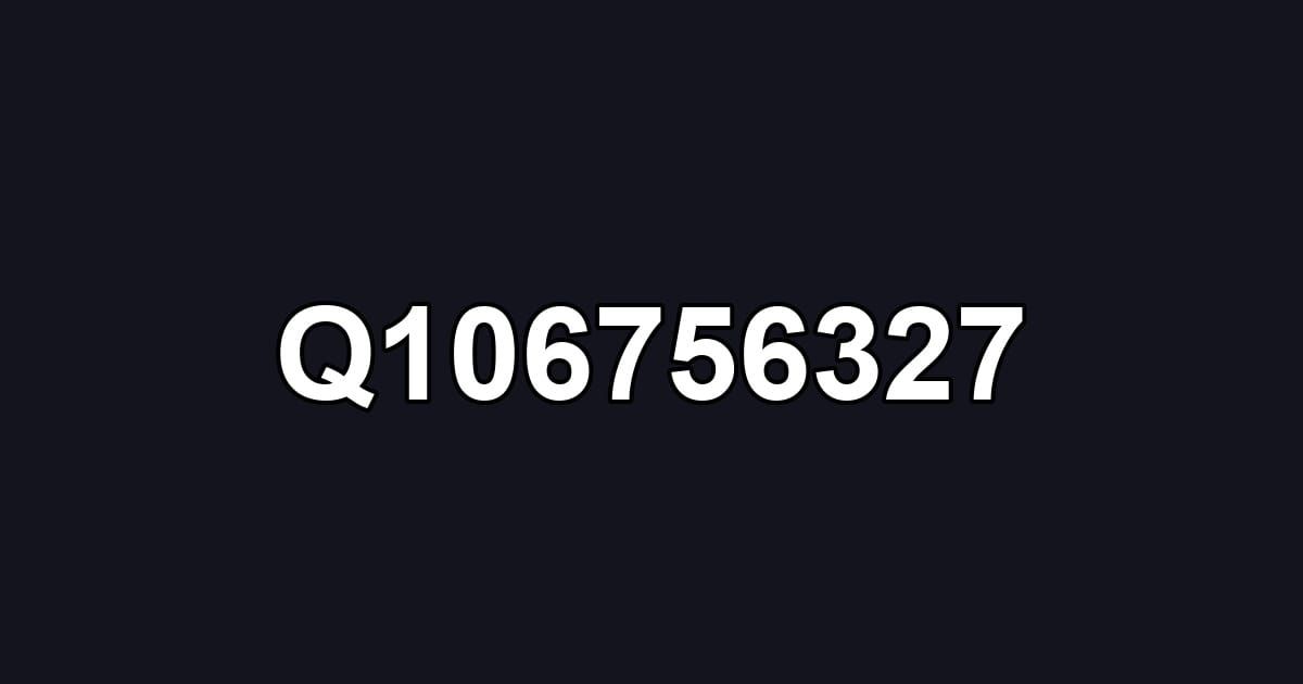 Q106756327