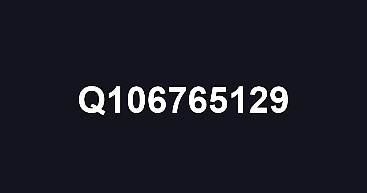 Q106765129