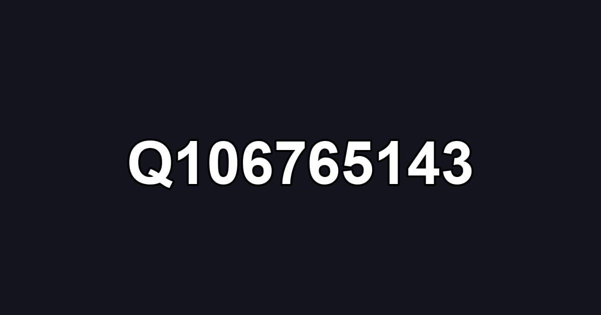 Q106765143