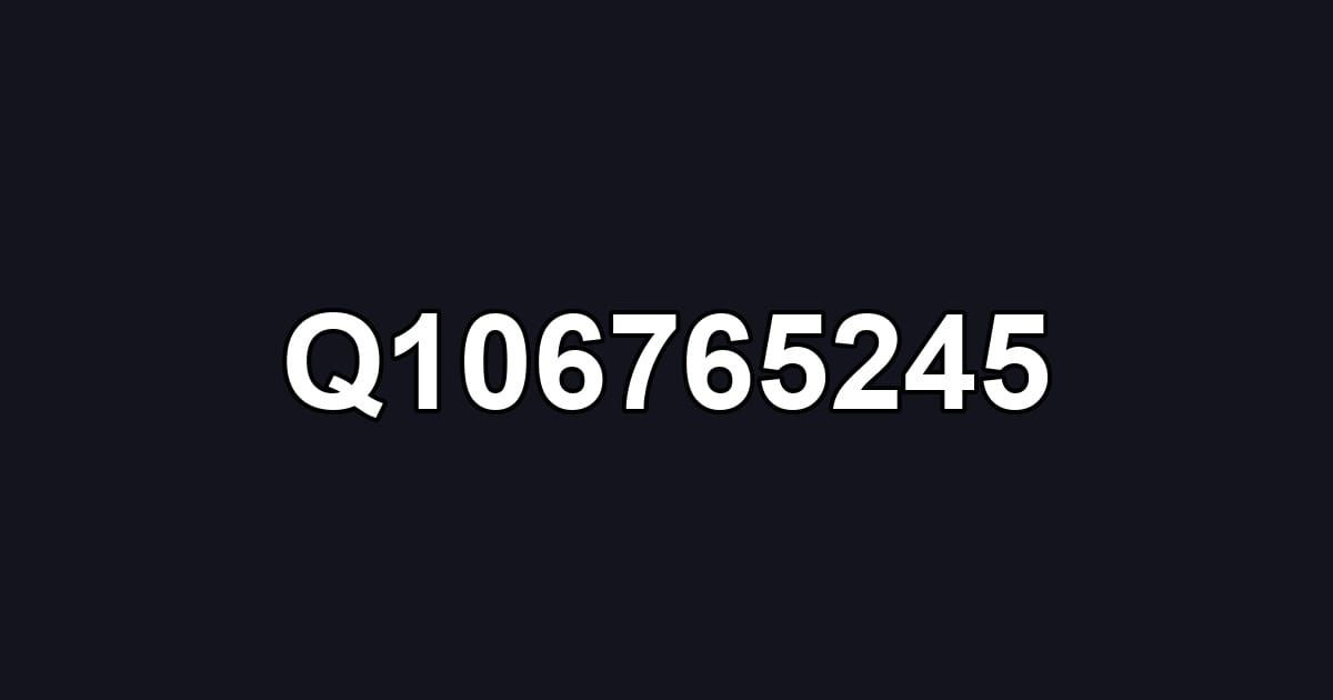 Q106765245
