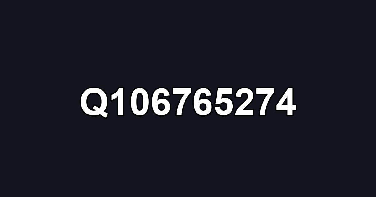 Q106765274