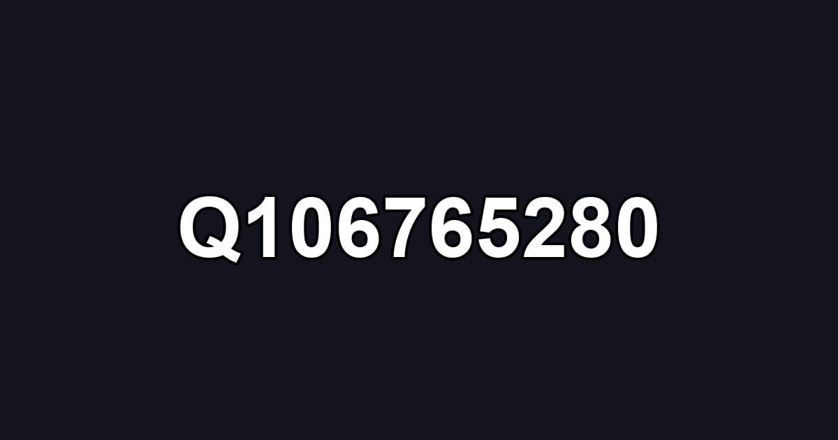Q106765280