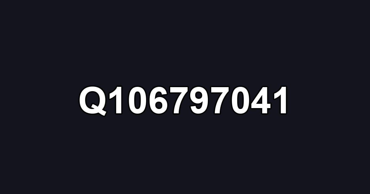 Q106797041