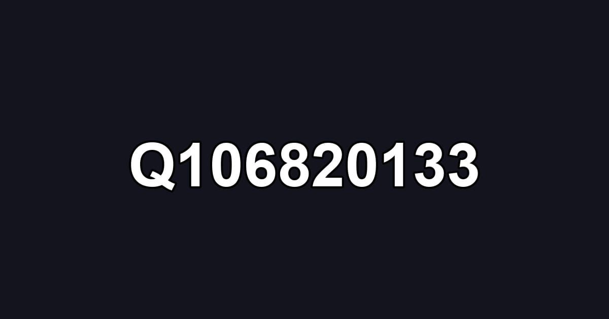 Q106820133