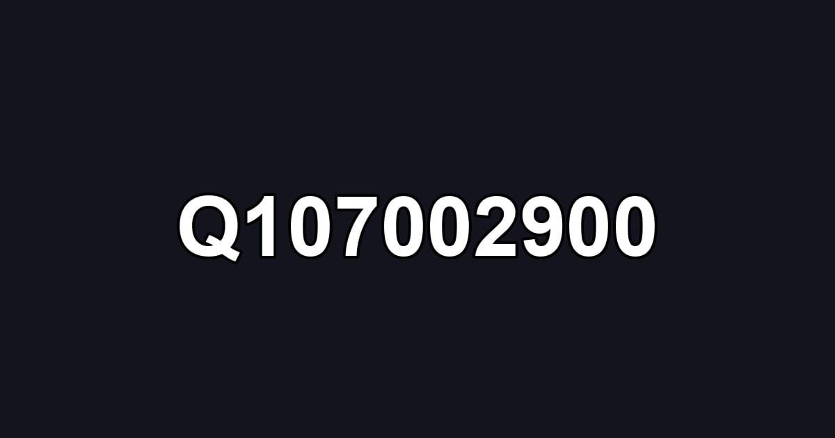 Q107002900