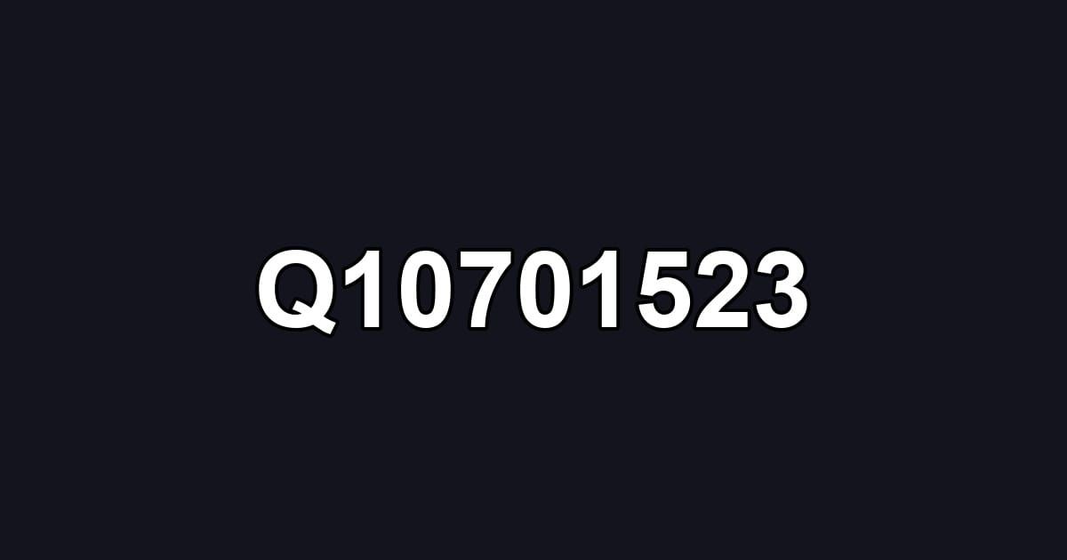 Q10701523