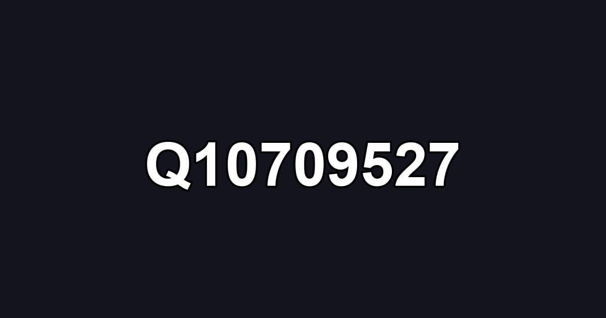 Q10709527