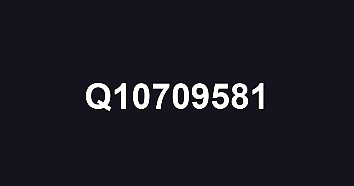Q10709581