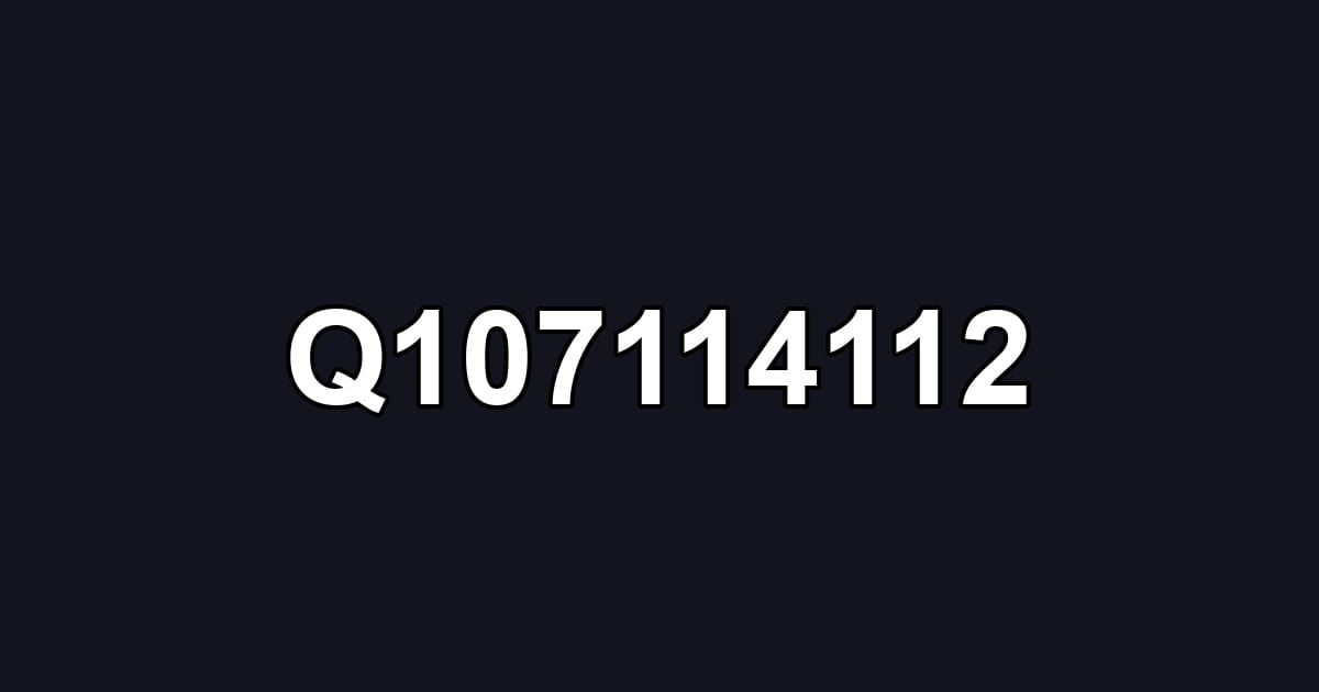 Q107114112