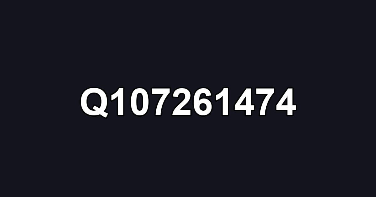Q107261474