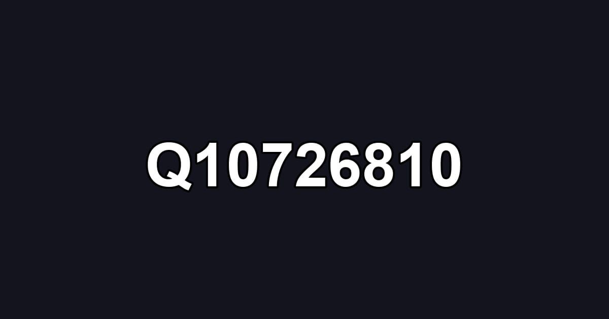 Q10726810