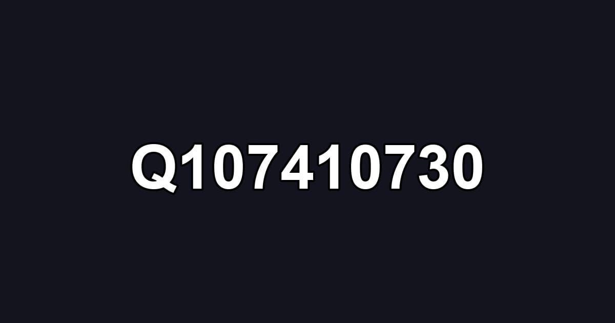 Q107410730