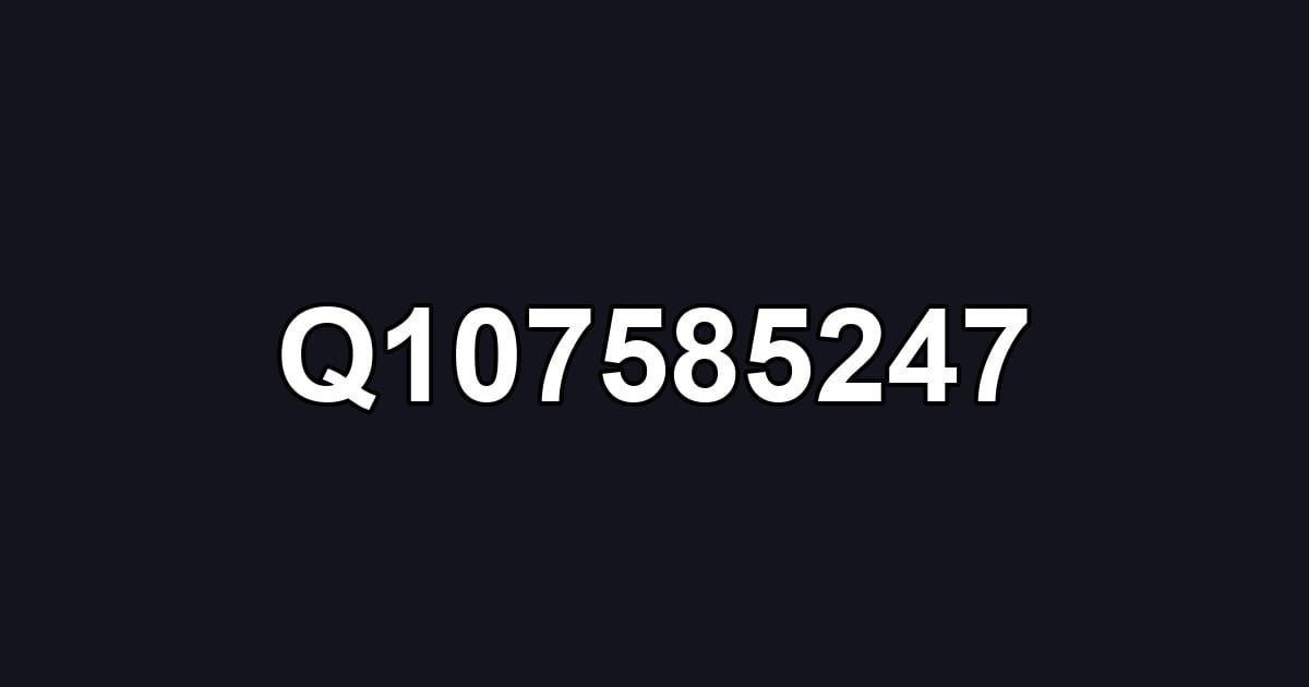 Q107585247