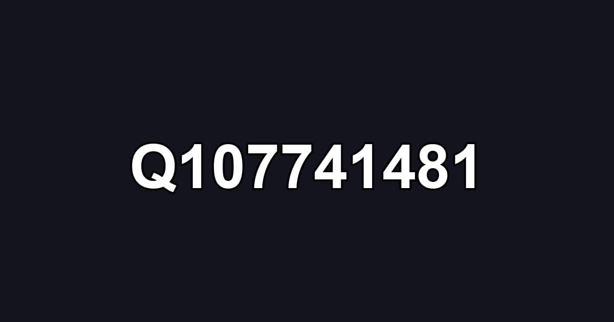 Q107741481