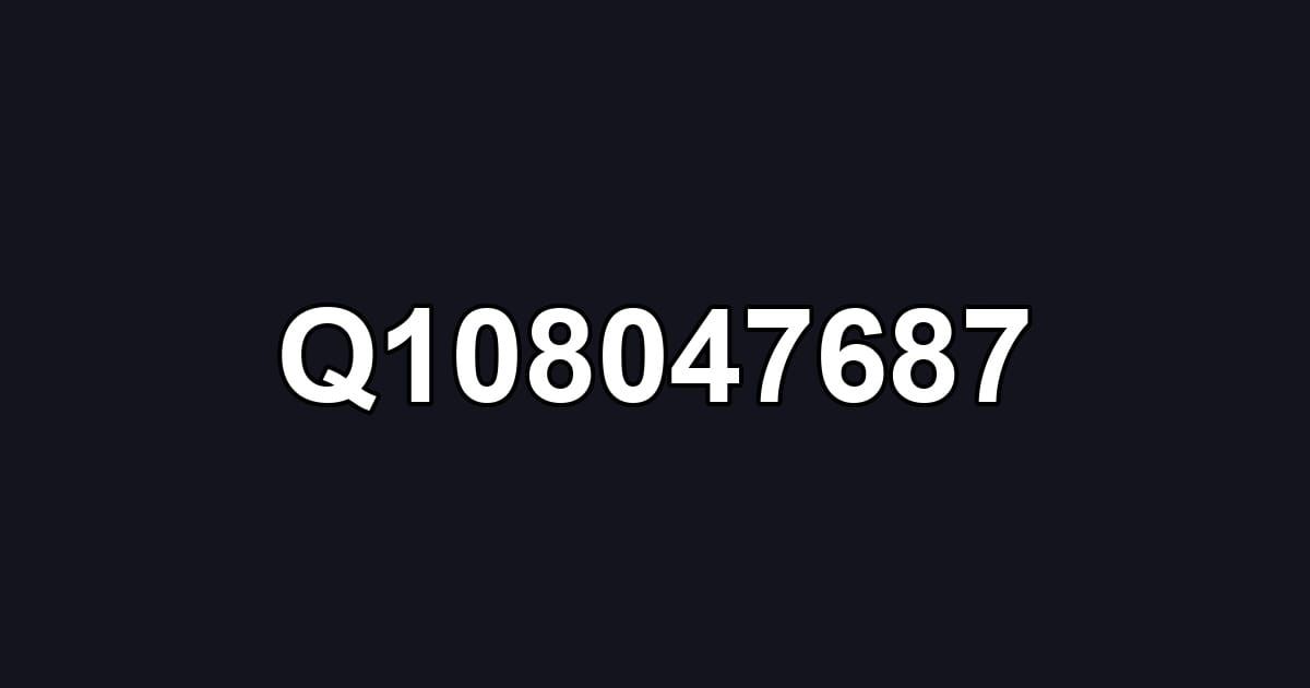 Q108047687