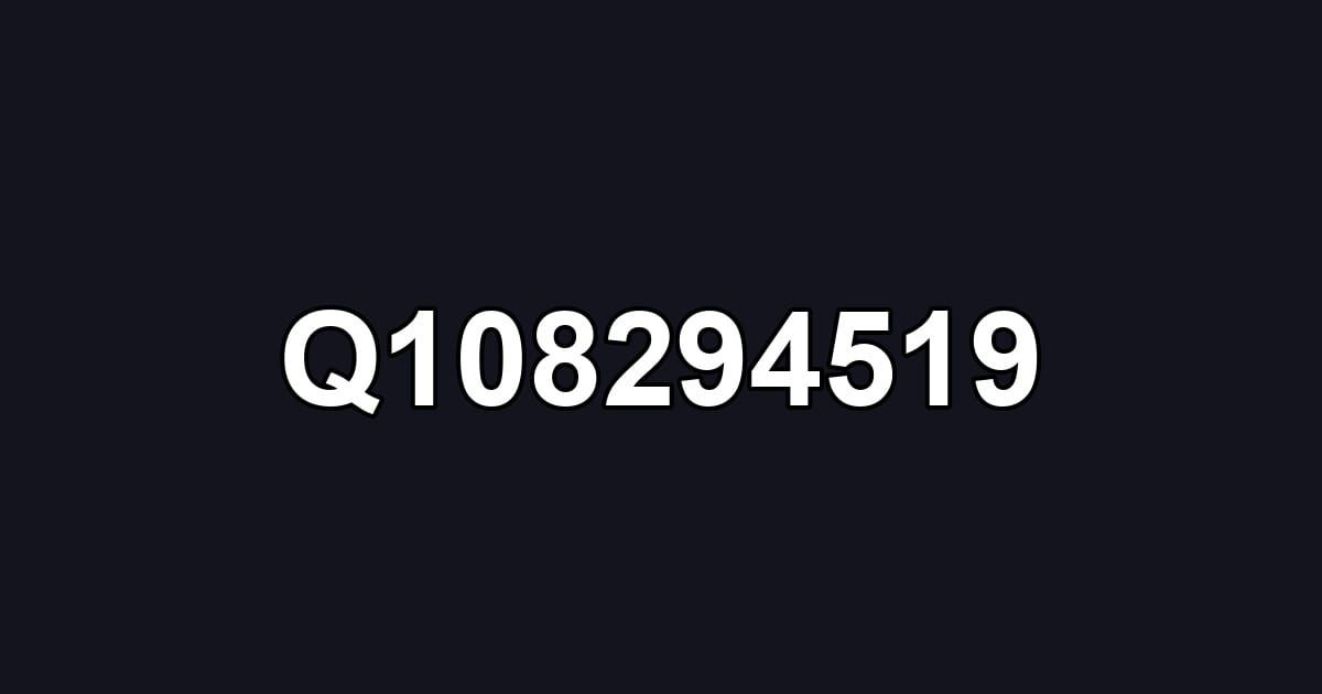 Q108294519
