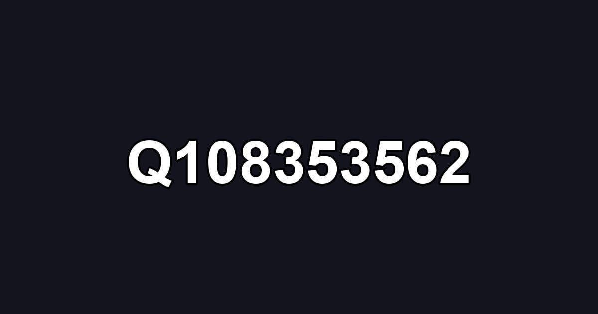 Q108353562