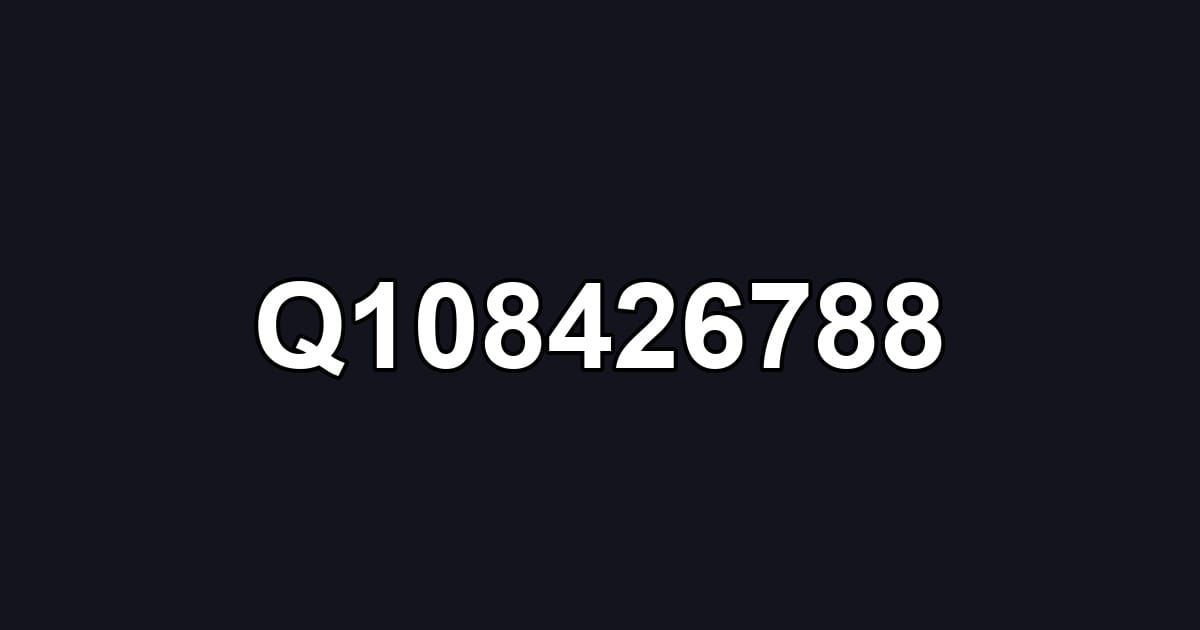 Q108426788
